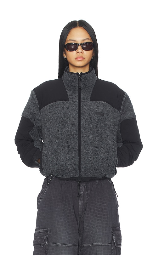 SKIMS Teddy Boxy Zip Up Jacket