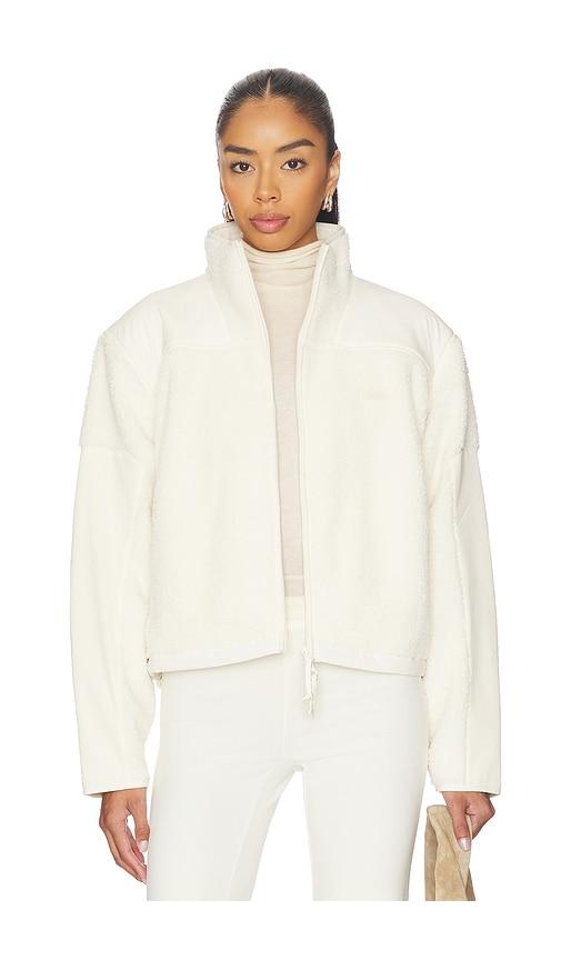 SKIMS Teddy Boxy Zip Up Jacket