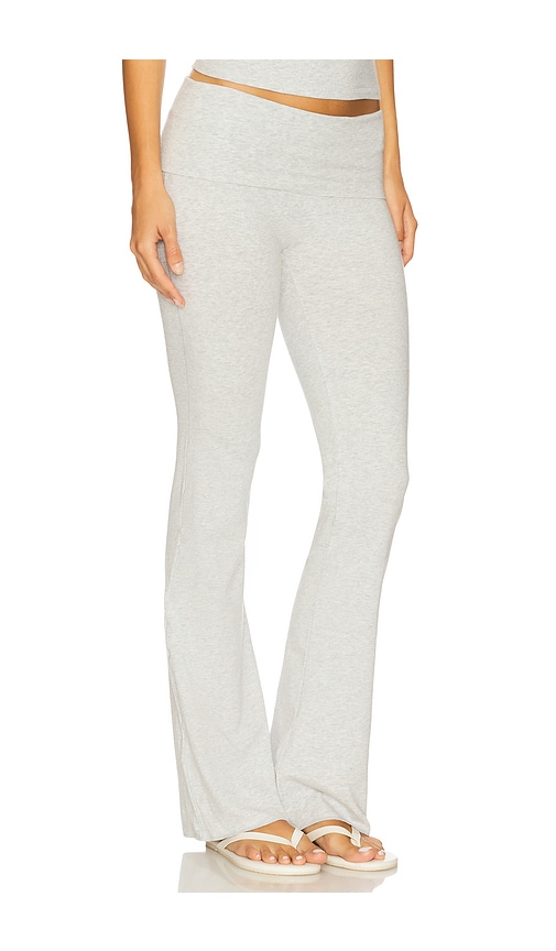 Skims Foldover Pants In Gray