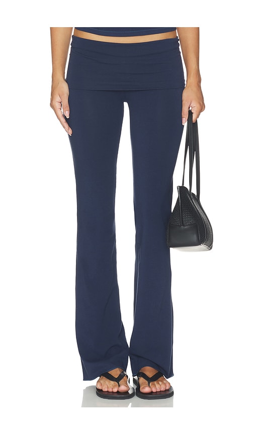 SKIMS Cotton Jersey Foldover Pant