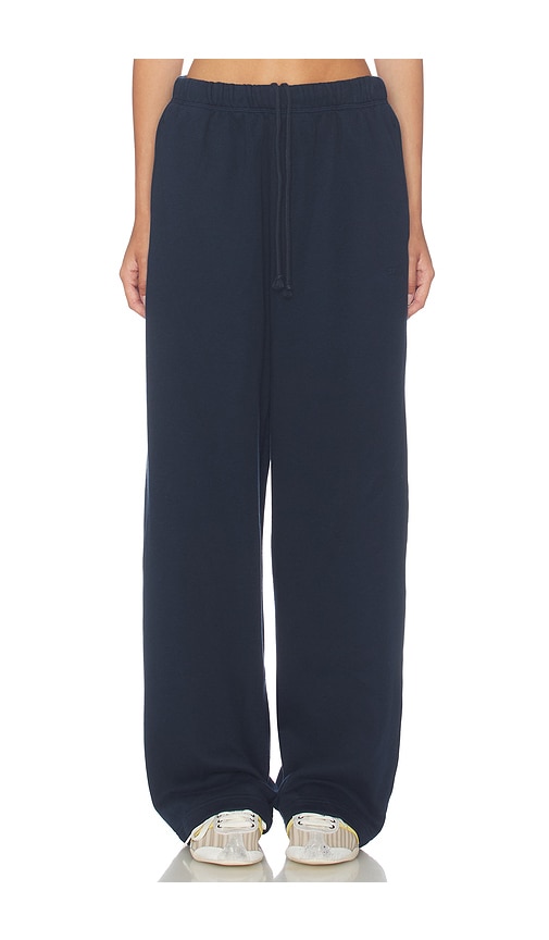 SKIMS Classic Straight Leg Pant in Navy. - size L (also in XS)