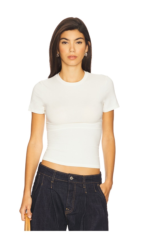 Skims Cotton Jersey 2 Pack T-shirt In White