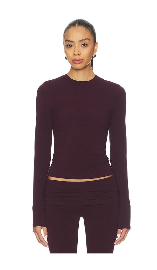 SKIMS Cotton Jersey Long Sleeve T-shirt