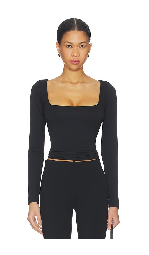 SKIMS Smooth Layers Square Neck Long Sleeve