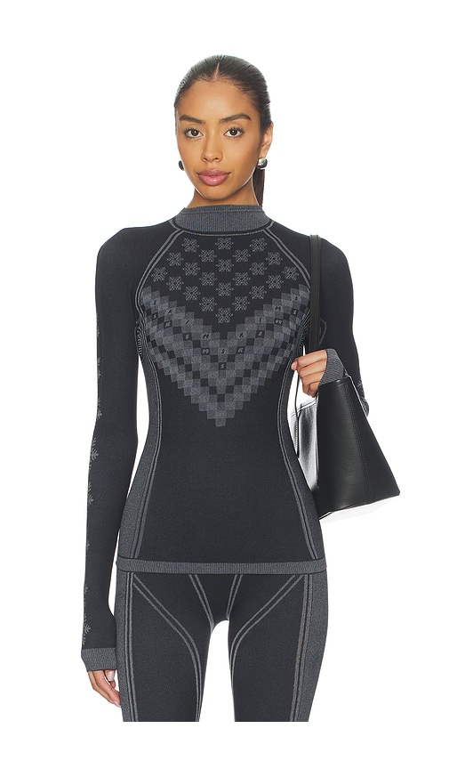 SKIMS First Layers Half Zip Long Sleeve