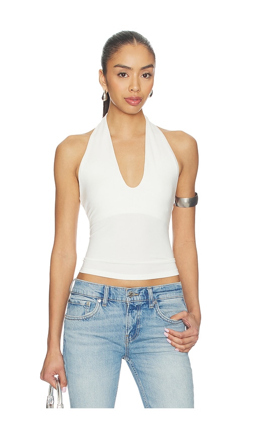 SKIMS Smooth Layers Halter Top