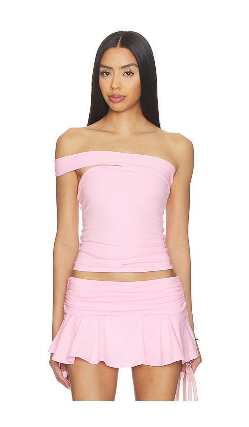 SKIMS Cotton Jersey One Shoulder Tube Top