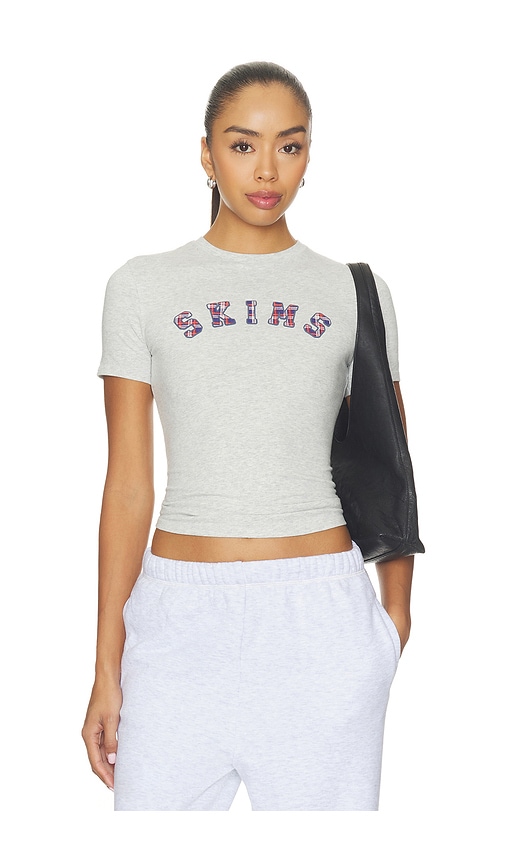 SKIMS T-shirt in Grey. - size M (also in S)