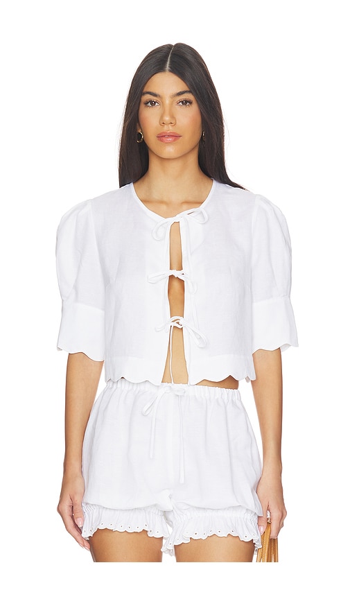 Sister NY Scalloped Top