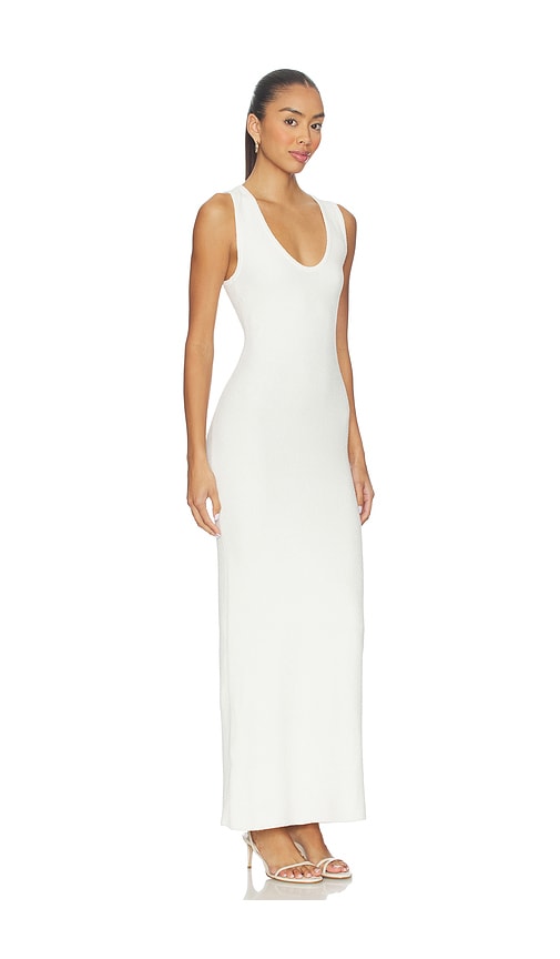Sir Chiara Scoop Neck Dress In White