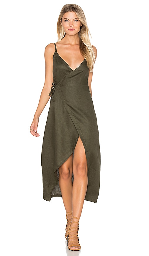 sir the label gigi wrap dress