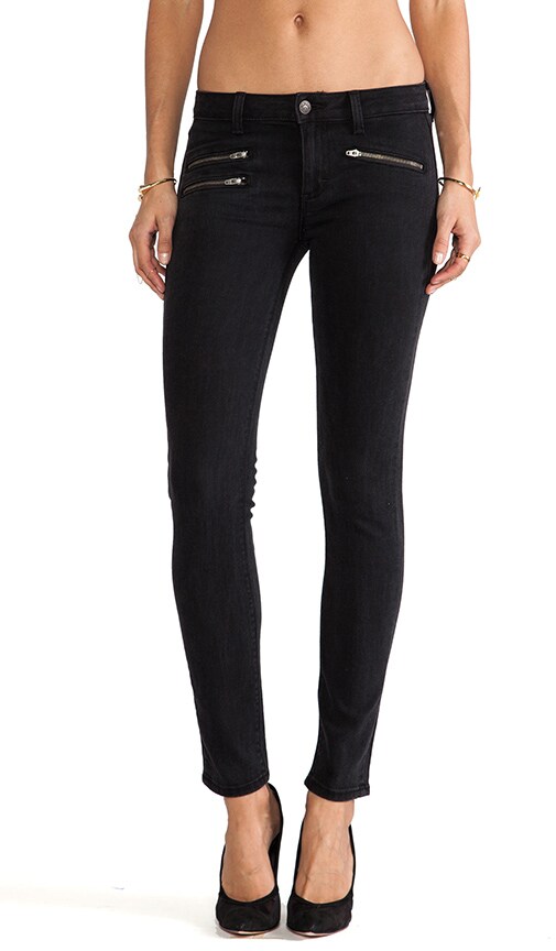 Mickie Skinny Crop with Zippers