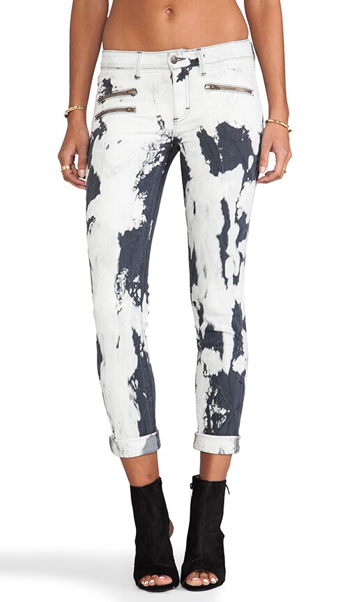 Mickie Skinny Crop with Zippers