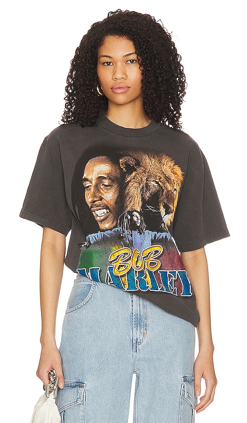 Bob Marley Oversized Crew Neck Sweatshirt