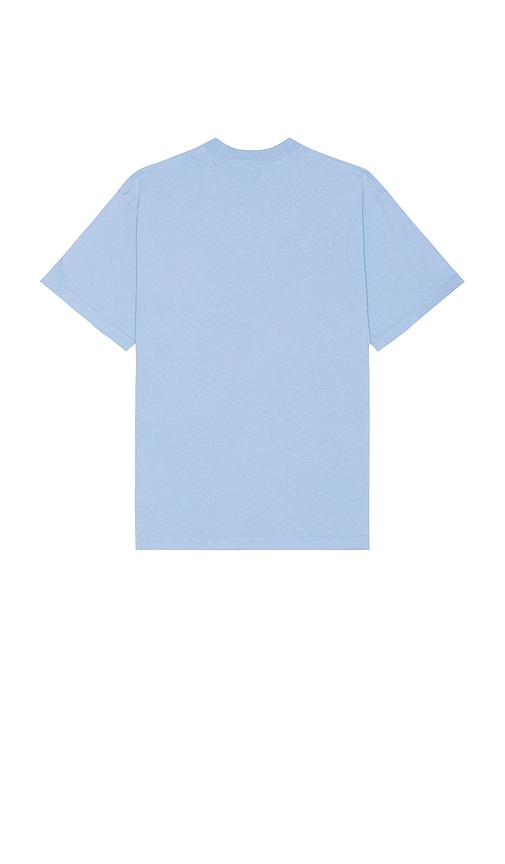 Shop Sixthreeseven Cannes Heavyweight Tee In Baby Blue