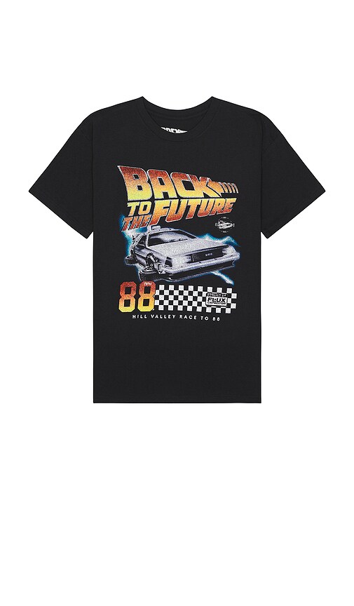 Shop Sixthreeseven Back To The Future Race To 88 Tee In Black
