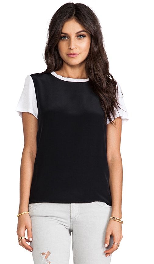 Silk Sweater Tee