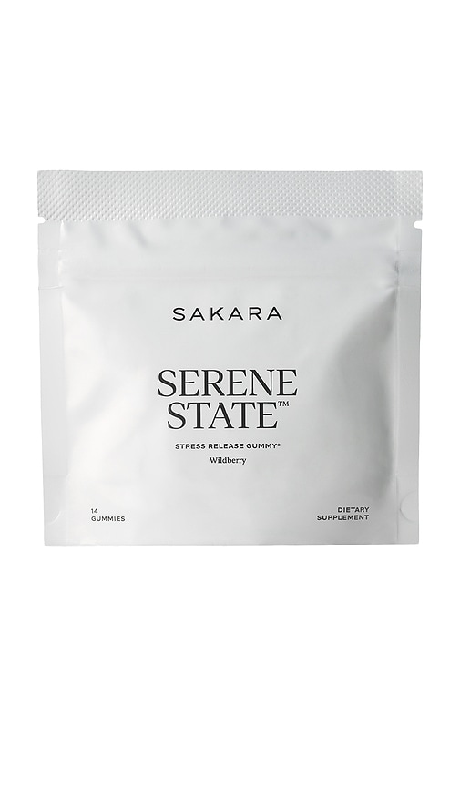 Sakara Serene State Stress Release Gummy In White