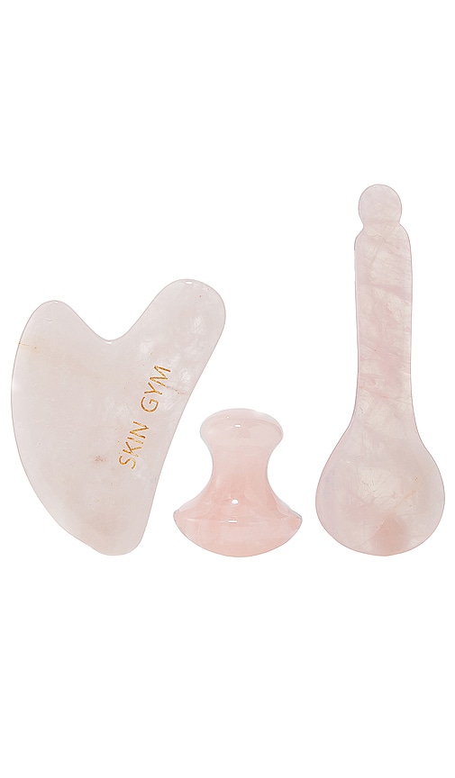 Rose Quartz 3-Piece Facial Set in Beauty: NA.