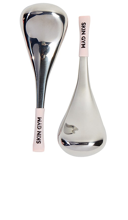 Shop Skin Gym Stainless Steel Facial Sculpting Spoons In Beauty: Na