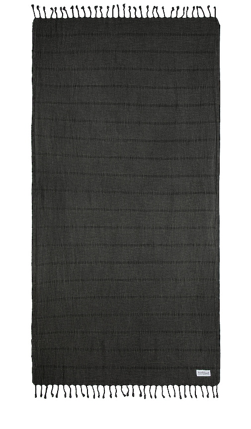 Sunkissed Bali Sand Free Beach Towel In Black
