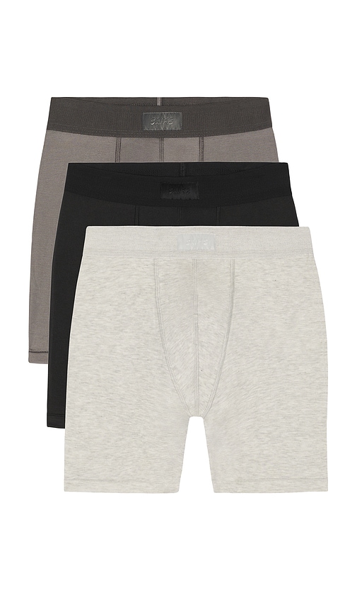 SKIMS Cotton 5 Boxer Brief 3-Pack