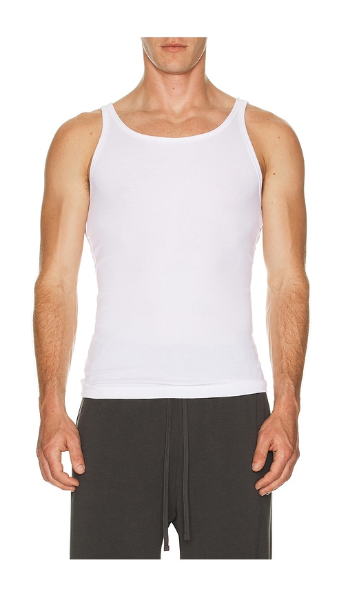 Skims Cotton Rib Tank 3-pack In White