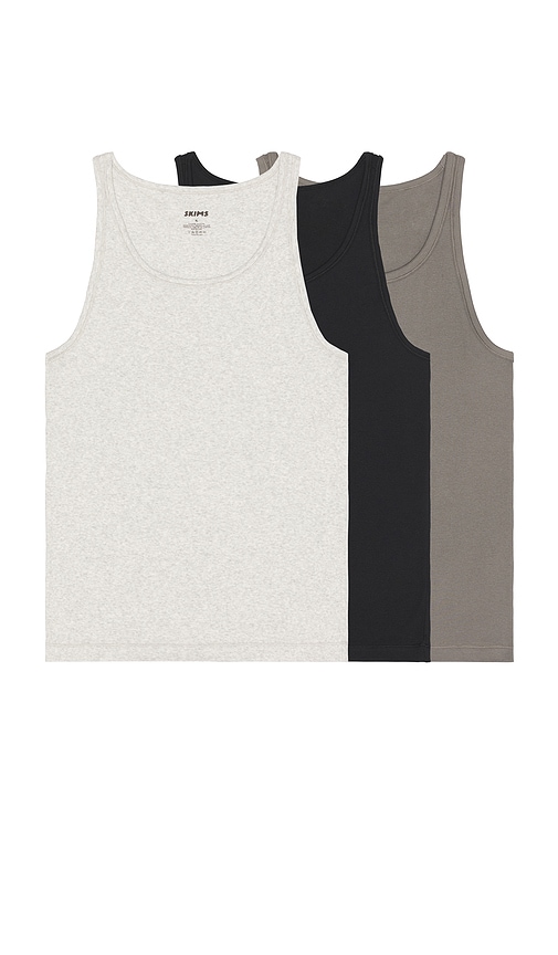 SKIMS Cotton Rib Tank 3-Pack