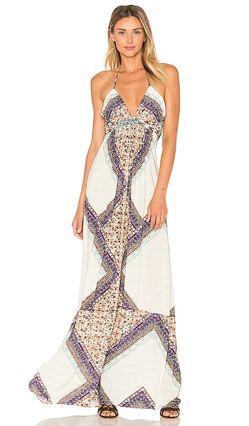 sky maxi dress