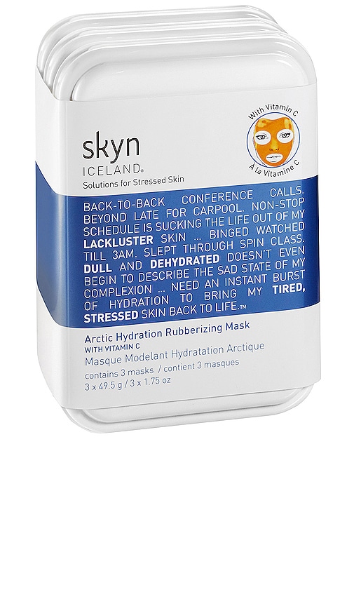 Arctic Hydration Rubberizing Mask 3 Pack