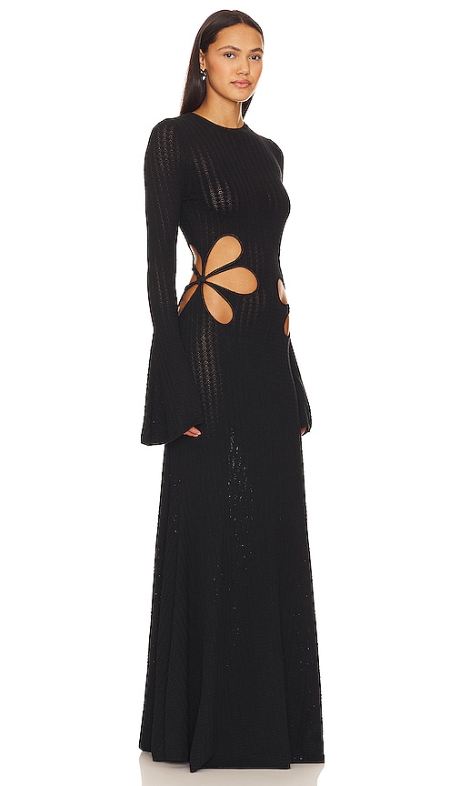 Shop Sau Lee Destiny Dress In Black