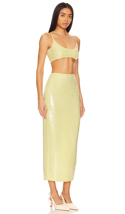 Shop Sau Lee Oksana Set In Popcorn Yellow