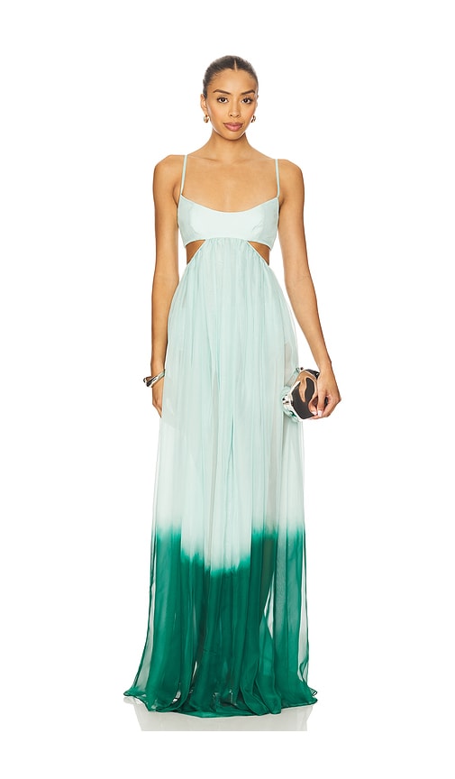 Gia Dress in Green. - size 8 (also in 0, 10, 12, 2, 4, 6)