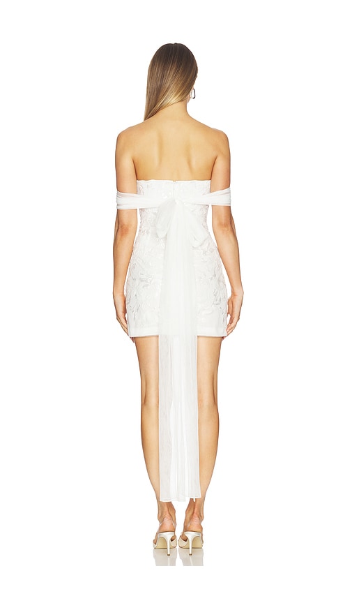  Sau Lee Kleid Freya In White. Größe 00. Also In 0, 2, 8, 10, 12. 