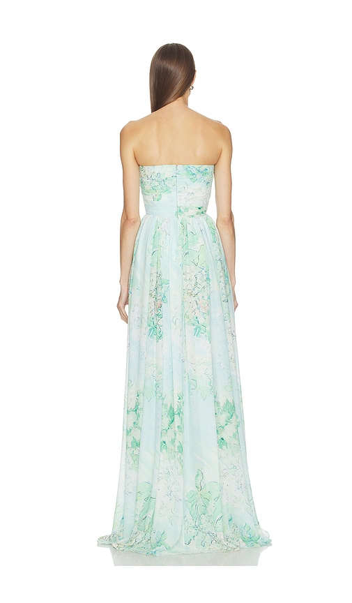  Sau Lee Maxikleid Camille In Mint. Größe 2. Also In 00, 0. 