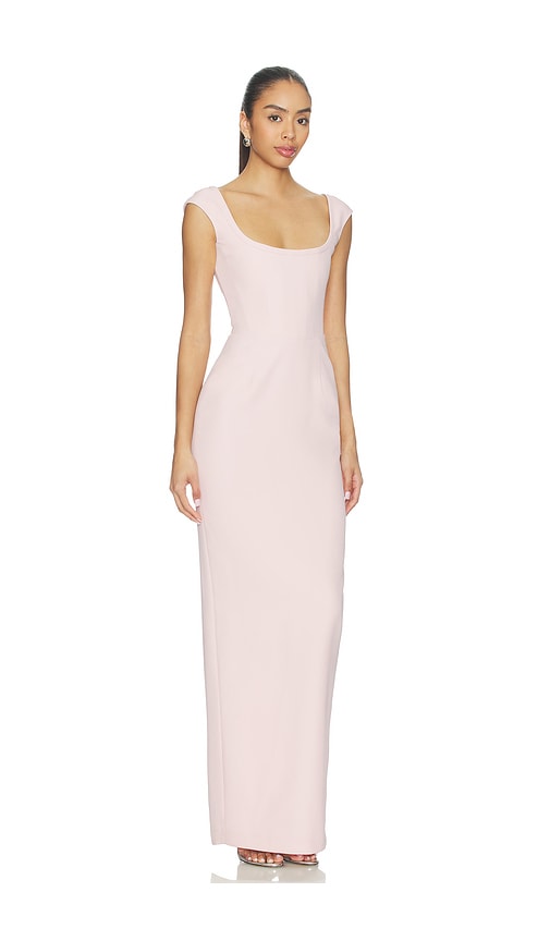 SAU LEE Rae Lace Overlay Sheath Dress in Lemon Yellow | Smart Closet