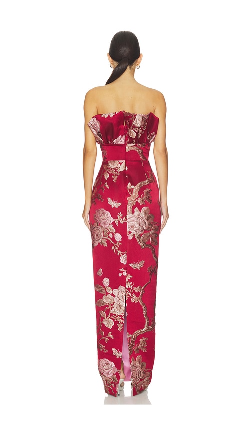 Sau Lee Maxikleid Noah In Red. Größe 2. Also In 00, 4, 6, 8. 