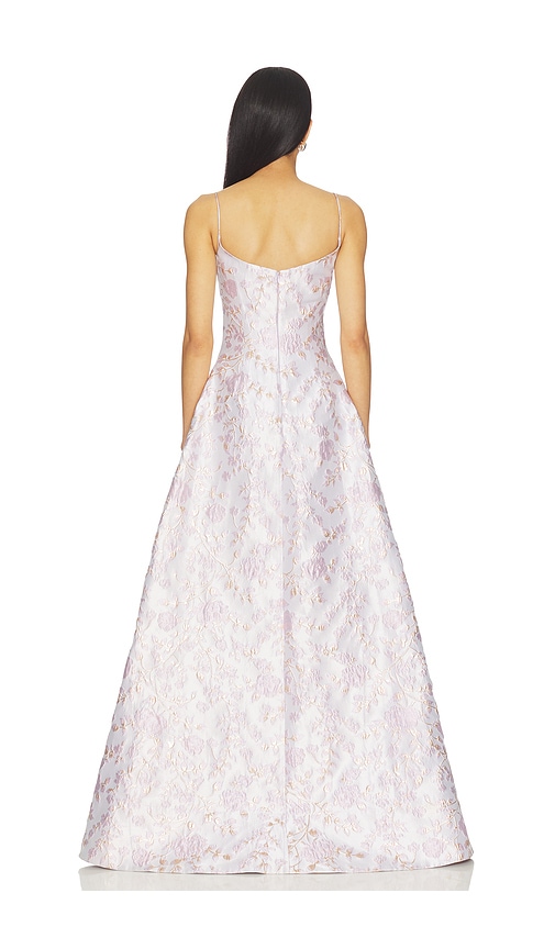  Sau Lee Abendkleid Jacinda In Lavender. Größe 2. Also In 00, 0, 4, 6, 10. 