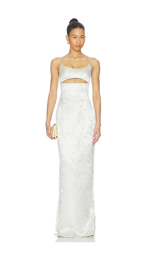 Constance Jacquard Gown
