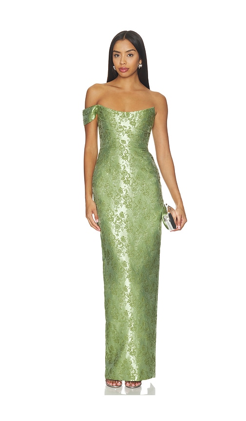 Jackson Jacquard Gown