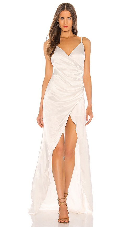 SAU LEE Savannah Gown in Ivory