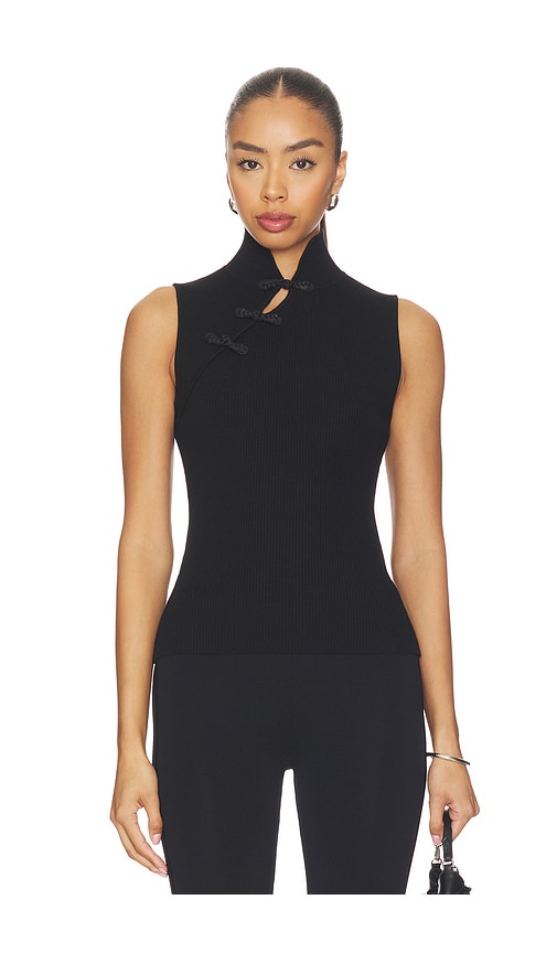 Yara Knit Top by SAU LEE in Black