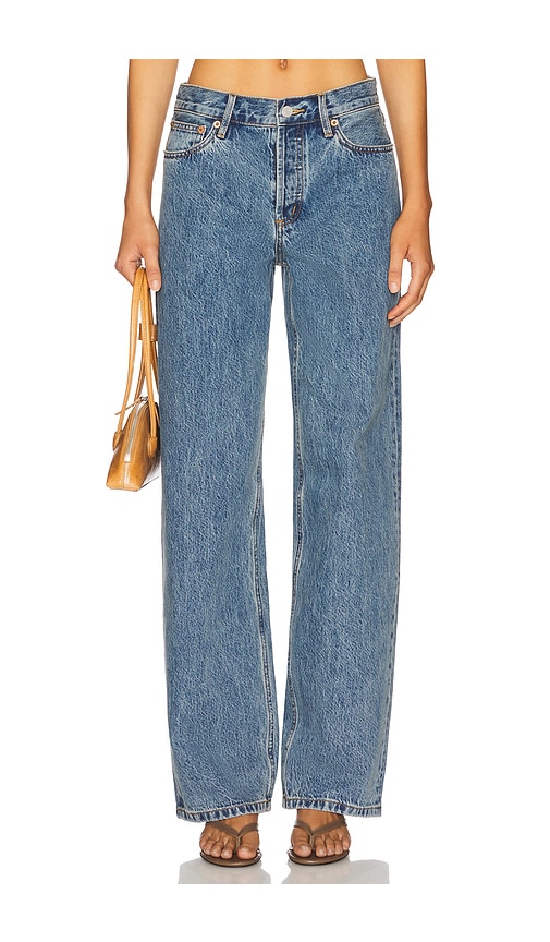 Everyday Straight Leg Jeans in Blue. - size 27 (also in 23, 32)