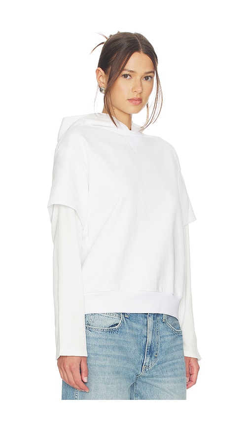 Still Here 2tee Sweatshirt In White
