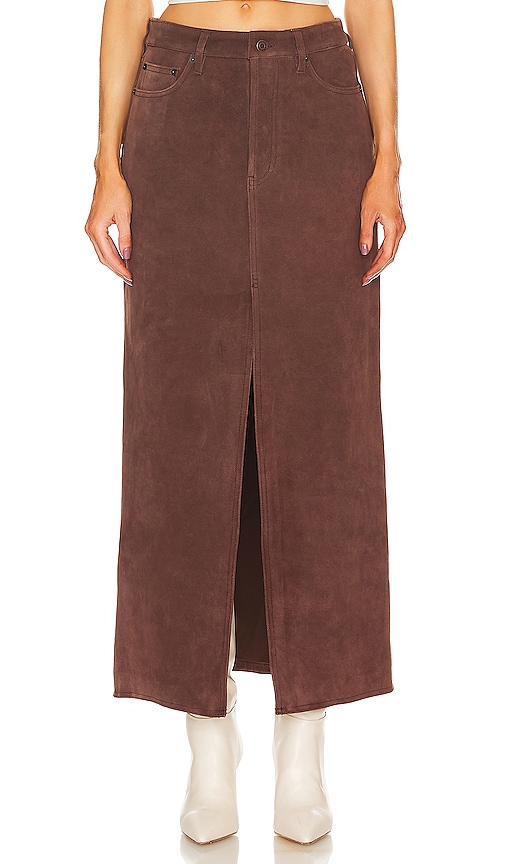 Still Here Lima Skirt in Chocolate