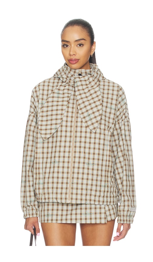 Sandy Liang Eddy Jacket in Brown. - size XS (also in S)