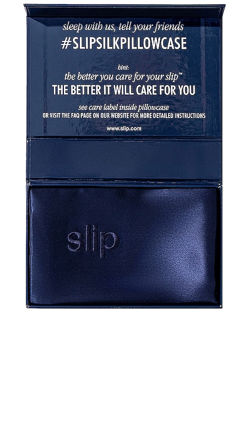  Slip Kissenbezug Queen Pillowcase In Navy. 