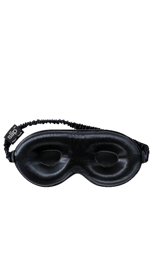 Pure Silk Lovely Lashes Contour Sleep Mask in Black