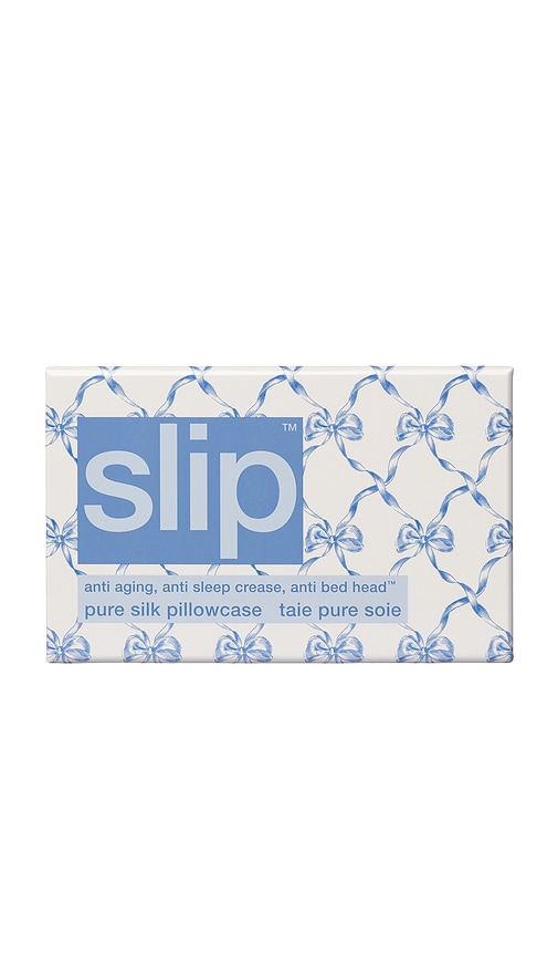  Slip Pure Silk Queen Pillowcase In Baby Blue. 