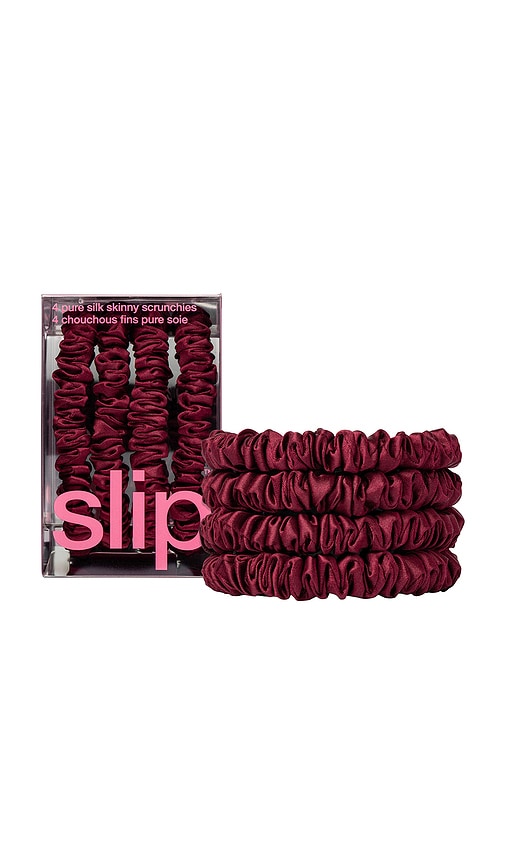 slip Skinny Scrunchies Set Of 4